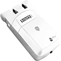 Remock RLP4W Lockey Pro - Cerradura de seguridad invisible con 4 mandos (3 V) color blanco